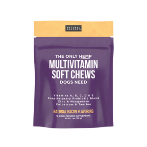 THE ONLY MULTIVITAMIN SOFT CHEWS DOGS NEED - Multivitamins for Dogs, Daily Vitamin for Dogs, Supplements for Dogs, Hemp Chews for Dogs