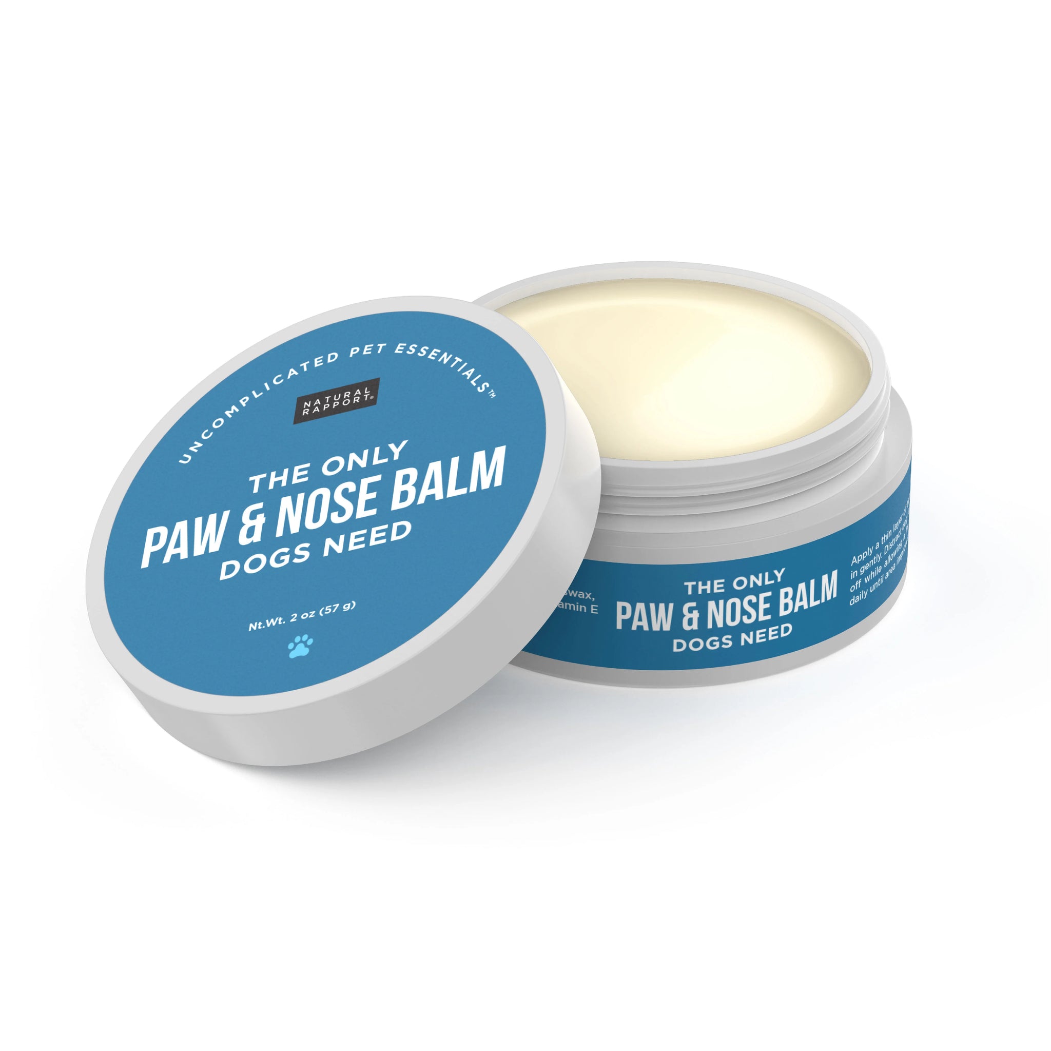 THE ONLY PAW & NOSE BALM DOGS NEED - Paw Butter for Dogs, Nose Butter for Dogs, Paw Balm for Dogs, Nose Balm for Dogs