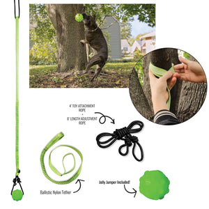 TREE TUGGER - Tug Toy for Dogs, Tug Toys for Pit Bulls, Tug Toys for Working Dogs