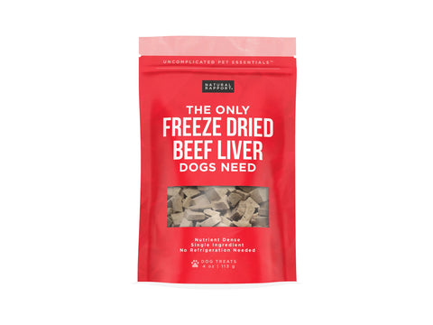 THE ONLY FREEZE DRIED BEEF LIVER DOGS NEED - Beef Liver for Dogs, Liver Treats, Organs for Dogs, Beef Dog Treats